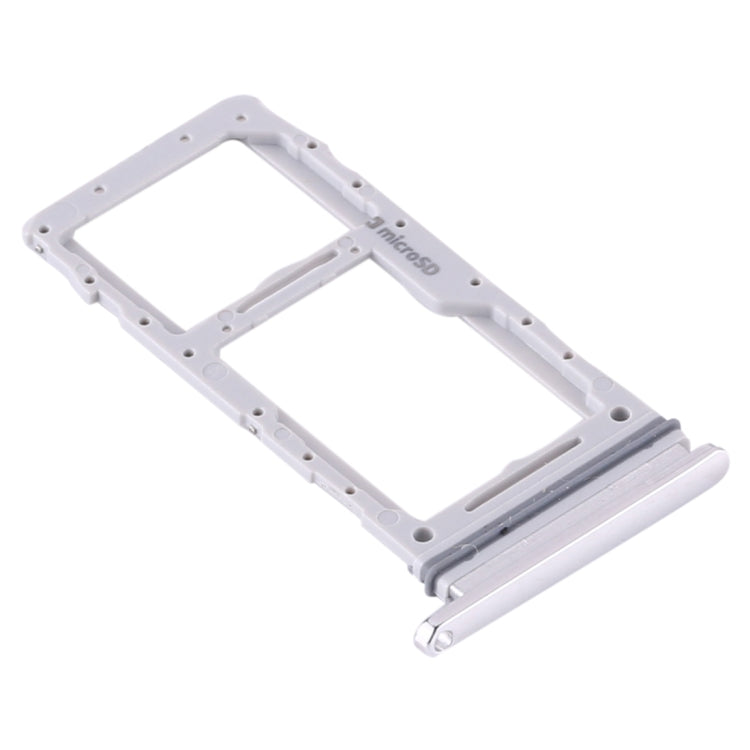 For Samsung Galaxy S20+ / Galaxy S20 Ultra SIM Card Tray + SIM Card Tray / Micro SD Card Tray (White) - free shipping - PMc TechLife - Order now!