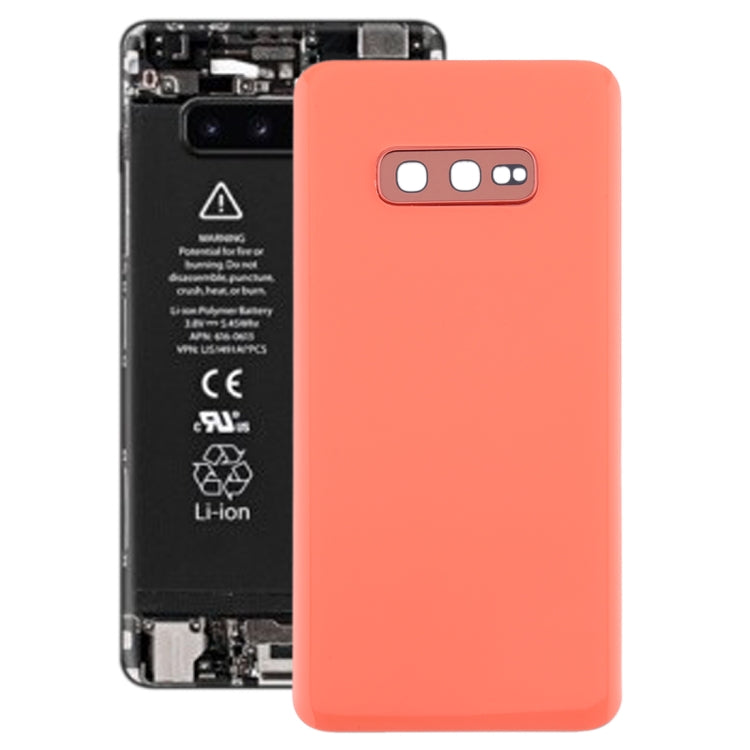 For Galaxy S10e Battery Back Cover with Camera Lens (Pink) - free shipping - PMc TechLife - Order now!