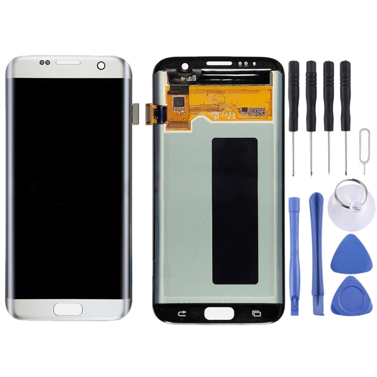 Original LCD Display + Touch Panel for Galaxy S7 Edge / G9350 / G935F / G935A / G935V, G935FD, G935W8, G935T, G935U(Silver) - free shipping - PMc TechLife - Order now!