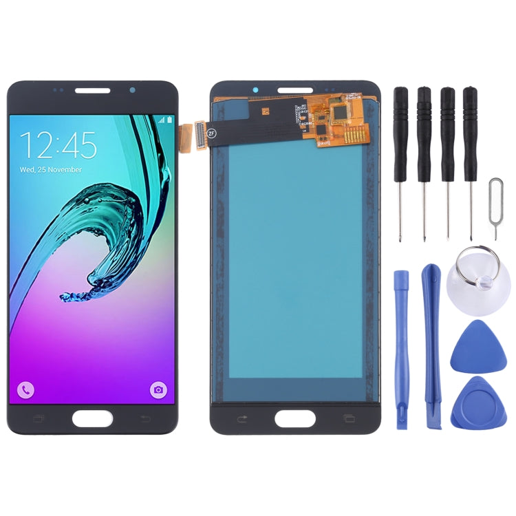 TFT LCD Screen for Galaxy A5 (2016) / A510 with Digitizer Full Assembly (Black) - free shipping - PMc TechLife - Order now!