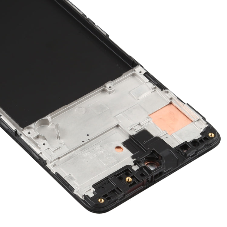 Original Super AMOLED LCD Screen for Galaxy A51 4G Digitizer Full Assembly with Frame (Black) - free shipping - PMc TechLife - Order now!