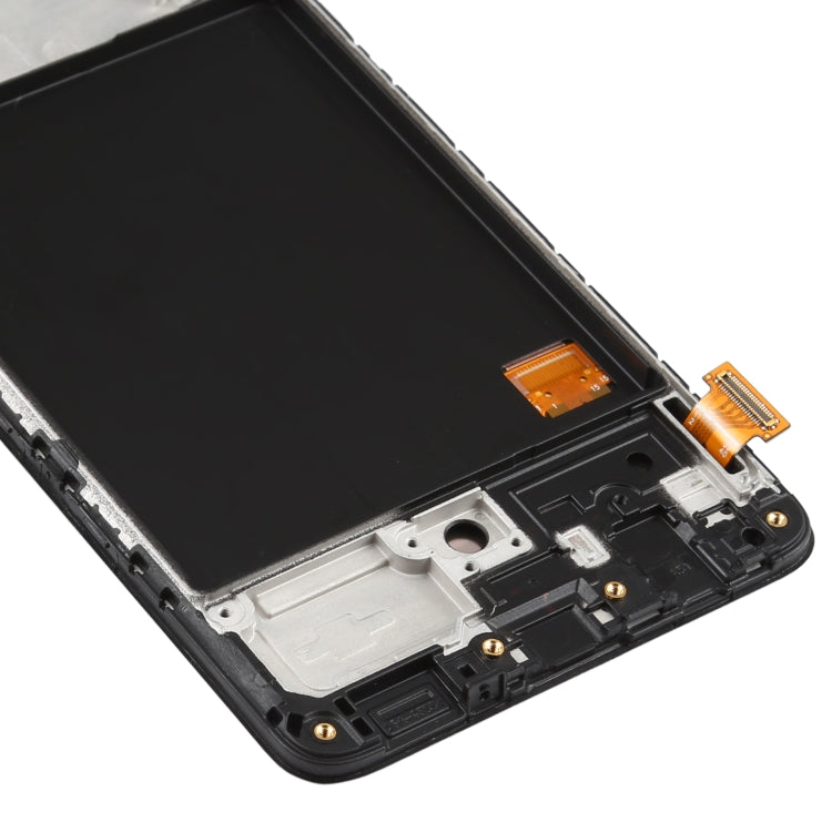 Original Super AMOLED LCD Screen for Galaxy A51 4G Digitizer Full Assembly with Frame (Black) - free shipping - PMc TechLife - Order now!