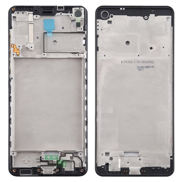 For Samsung Galaxy A21s  Front Housing LCD Frame Bezel Plate (Black) - free shipping - PMc TechLife - Order now!