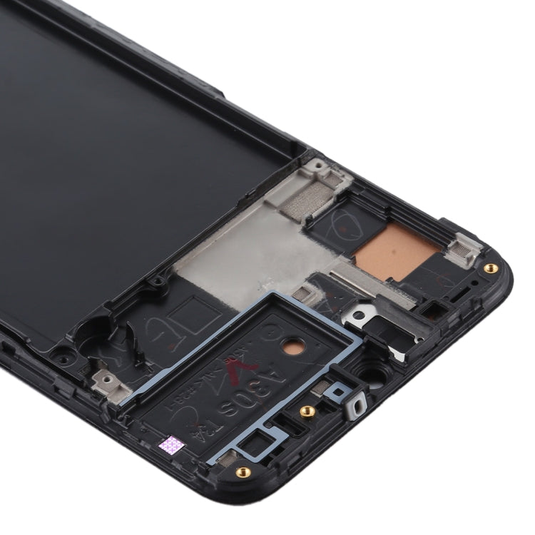 TFT LCD Screen for Samsung Galaxy A30s  Digitizer Full Assembly with Frame (Black) - free shipping - PMc TechLife - Order now!