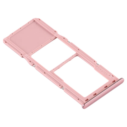 For Samsung Galaxy A51 SIM Card Tray + Micro SD Card Tray (Pink) - Card Socket by PMC Jewellery | Online Shopping South Africa | PMC Jewellery | Buy Now Pay Later Mobicred