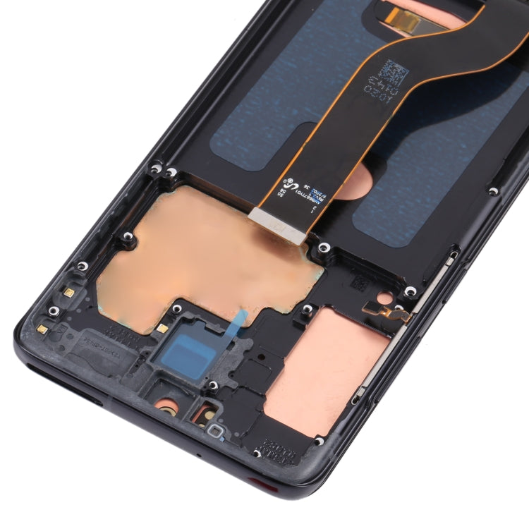 Original Super AMOLED LCD Screen for Samsung Galaxy S20+ 5G SM-G986B/G985 Digitizer Full Assembly with Frame (Black) - free shipping - PMc TechLife - Order now!