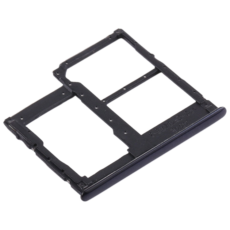 For Samsung Galaxy A41 / A415 SIM Card Tray + SIM Card Tray + Micro SD Card Tray (Black) - free shipping - PMc TechLife - Order now!