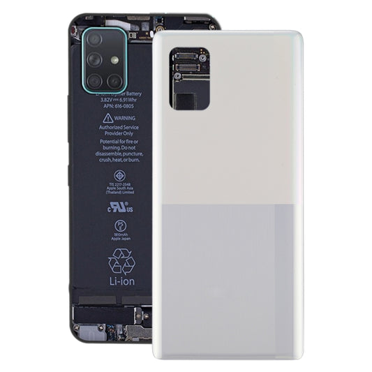 For Samsung Galaxy A51 5G SM-A516 Battery Back Cover (White) - Back Cover by PMC Jewellery | Online Shopping South Africa | PMC Jewellery | Buy Now Pay Later Mobicred