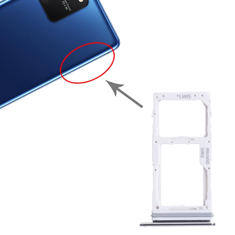 For Samsung Galaxy S10 Lite SM-G770 SIM Card Tray + SIM Card Tray / Micro SD Card Tray (Black) - free shipping - PMc TechLife - Order now!