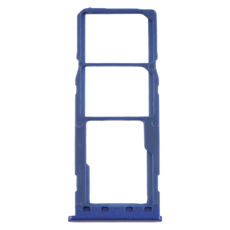 For Samsung Galaxy M10 SM-M105 SIM Card Tray + SIM Card Tray + Micro SD Card Tray (Blue) - free shipping - PMc TechLife - Order now!