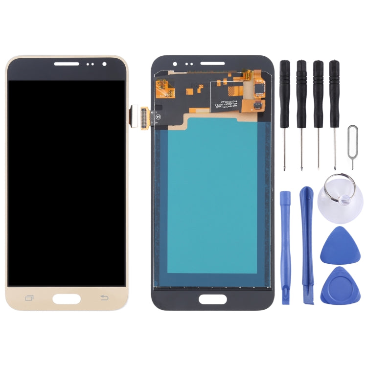 TFT LCD Screen for Galaxy J5 (2015) J500F, J500FN, J500F/DS, J500G, J500M with Digitizer Full Assembly (Gold) - free shipping - PMc TechLife - Order now!