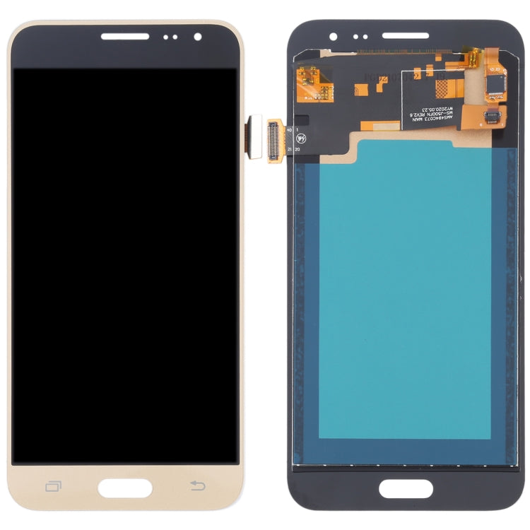 TFT LCD Screen for Galaxy J5 (2015) J500F, J500FN, J500F/DS, J500G, J500M with Digitizer Full Assembly (Gold) - free shipping - PMc TechLife - Order now!