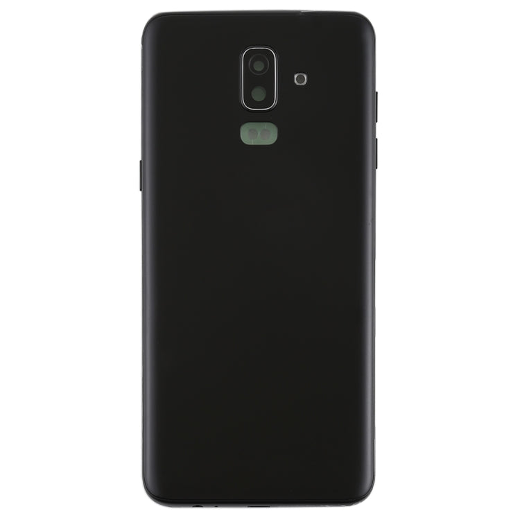 For Galaxy J8 (2018), J810F/DS, J810Y/DS, J810G/DS Back Cover with Side Keys & Camera Lens (Black) - free shipping - PMc TechLife - Order now!