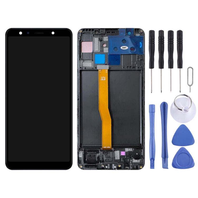 Original LCD Screen for Samsung Galaxy A7 (2018) SM-A750 With Digitizer Full Assembly With Frame - free shipping - PMc TechLife - Order now!