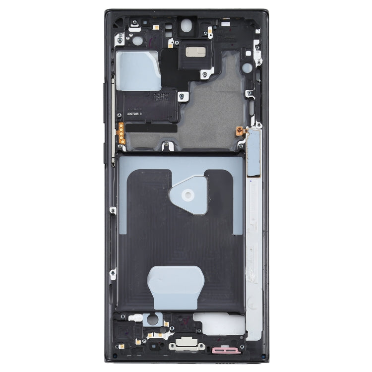 For Samsung Galaxy Note20 Ultra SM-N985F Middle Frame Bezel Plate With Parts (Black) - free shipping - PMc TechLife - Order now!