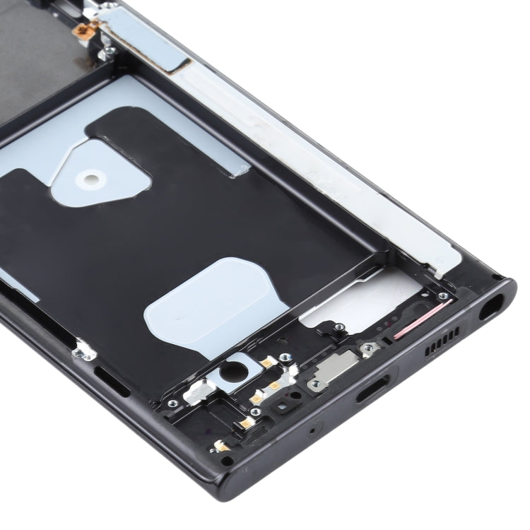For Samsung Galaxy Note20 Ultra SM-N985F Middle Frame Bezel Plate With Parts (Black) - free shipping - PMc TechLife - Order now!
