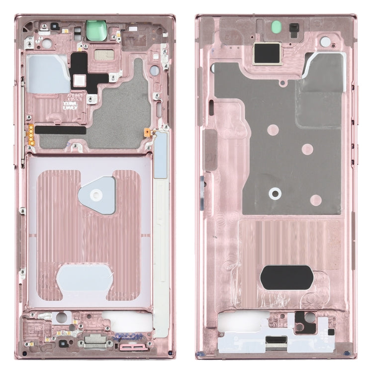 For Samsung Galaxy Note20 Ultra SM-N985F Middle Frame Bezel Plate With Parts (Pink) - free shipping - PMc TechLife - Order now!