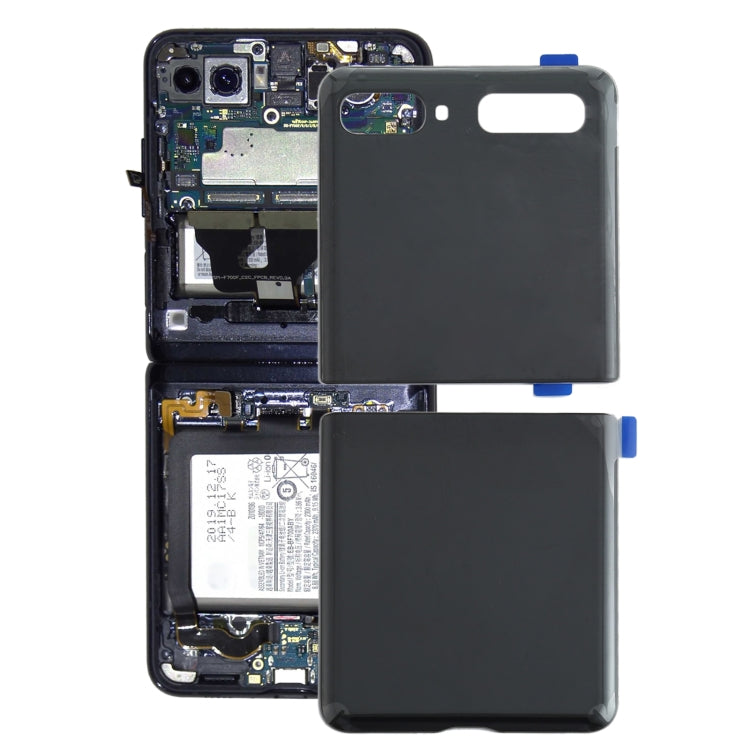 For Samsung Galaxy Z Flip 5G SM-F707 Battery Back Cover (Black) - free shipping - PMc TechLife - Order now!