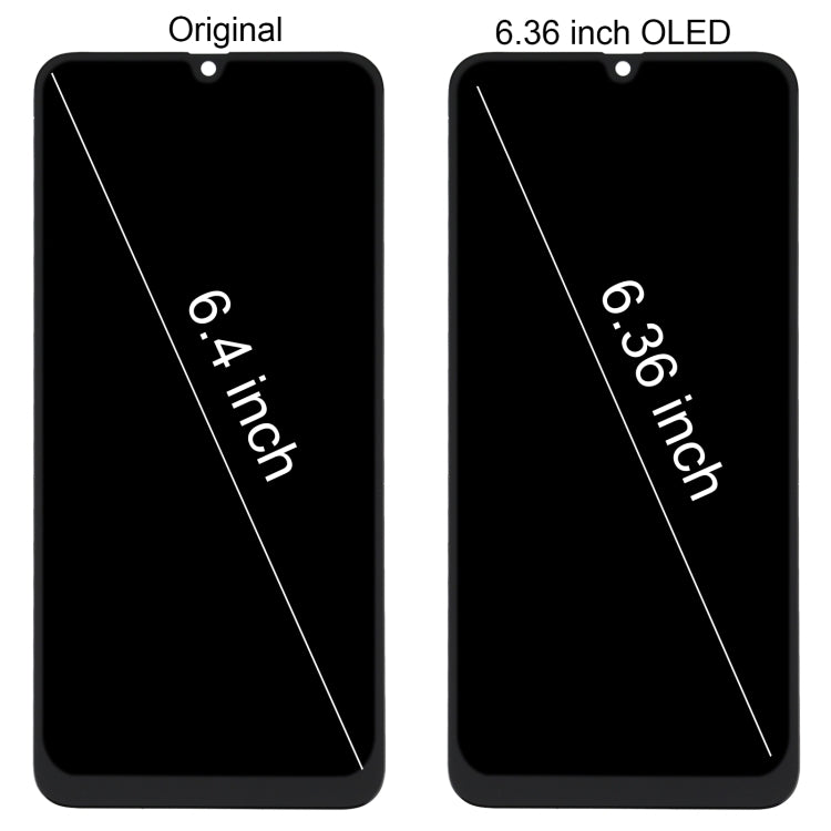 6.36 inch OLED LCD Screen for Samsung Galaxy M31 / Galaxy M31 Prime SM-M315 With Digitizer Full Assembly - free shipping - PMc TechLife - Order now!
