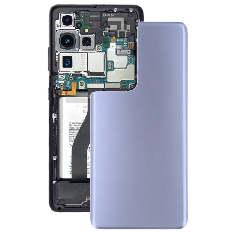 For Samsung Galaxy S21 Ultra 5G Battery Back Cover (Purple) - free shipping - PMc TechLife - Order now!