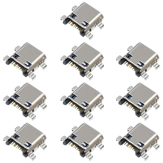 10pcs Charging Port Connector for Galaxy Core I8262D I829 I8260 G3815 G3812 G3818 T399 T599 - Single Tail Connector by PMC Jewellery | Online Shopping South Africa | PMC Jewellery | Buy Now Pay Later Mobicred