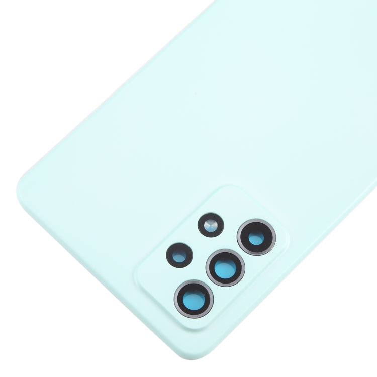 For Samsung Galaxy A52 5G / A52 4G Battery Back Cover with Camera Lens Cover(Green) - free shipping - PMc TechLife - Order now!