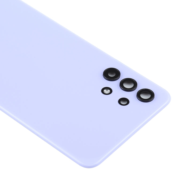 For Samsung Galaxy A32 5G Battery Back Cover with Camera Lens Cover (Purple) - free shipping - PMc TechLife - Order now!
