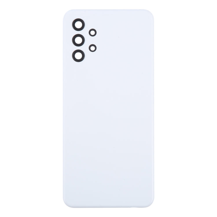 For Samsung Galaxy A32 5G Battery Back Cover with Camera Lens Cover(White) - Galaxy A Series Parts by PMC Jewellery | Online Shopping South Africa | PMC Jewellery | Buy Now Pay Later Mobicred