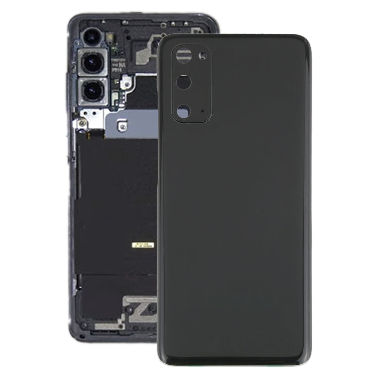 For Samsung Galaxy S20 Battery Back Cover with Camera Lens Cover (Black) - free shipping - PMc TechLife - Order now!