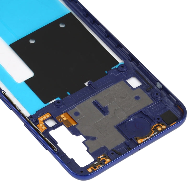 For Samsung Galaxy A60  Middle Frame Bezel Plate (Blue) - Frame Bezel Plate by PMC Jewellery | Online Shopping South Africa | PMC Jewellery | Buy Now Pay Later Mobicred