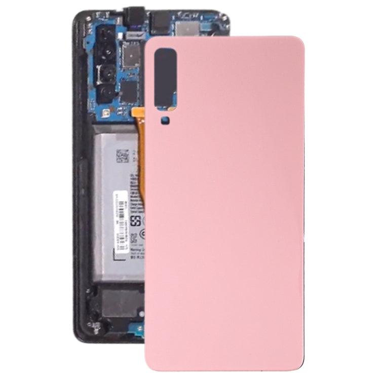 For Galaxy A7 (2018), A750F/DS, SM-A750G, SM-A750FN/DS Original Battery Back Cover (Pink) - Back Cover by PMC Jewellery | Online Shopping South Africa | PMC Jewellery | Buy Now Pay Later Mobicred