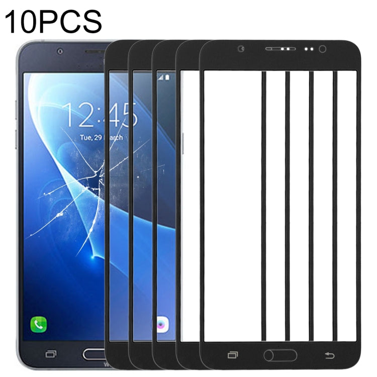 For Samsung Galaxy J7 (2016), J710F, J710FN, J710M/MN, J7108 10pcs Front Screen Outer Glass Lens (Black) - free shipping - PMc TechLife - Order now!