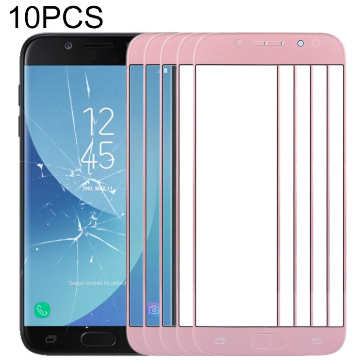 For Samsung Galaxy J5 (2017) / J530 10pcs Front Screen Outer Glass Lens (Rose Gold) - free shipping - PMc TechLife - Order now!