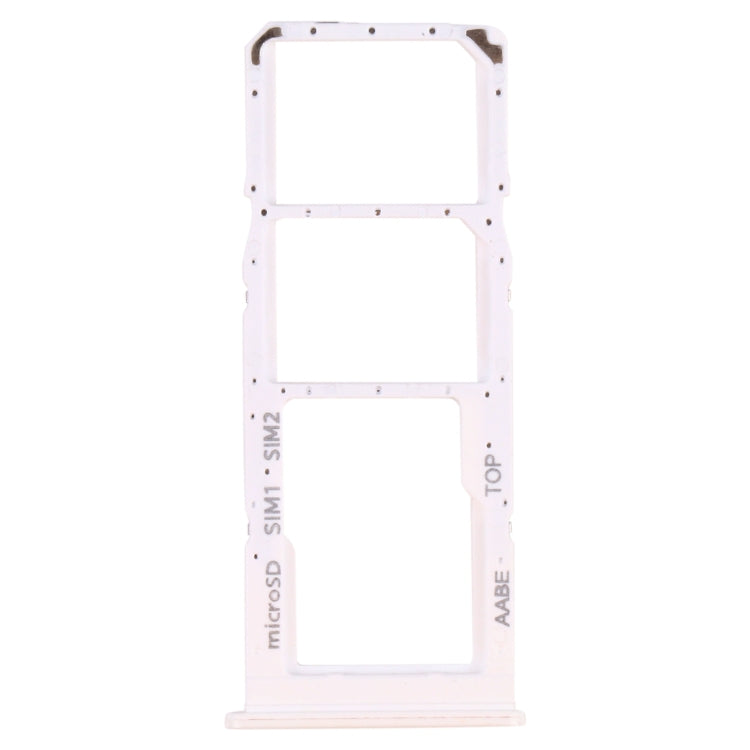 For Samsung Galaxy A12 SM-A125 SIM Card Tray + SIM Card Tray + Micro SD Card Tray (White) - free shipping - PMc TechLife - Order now!