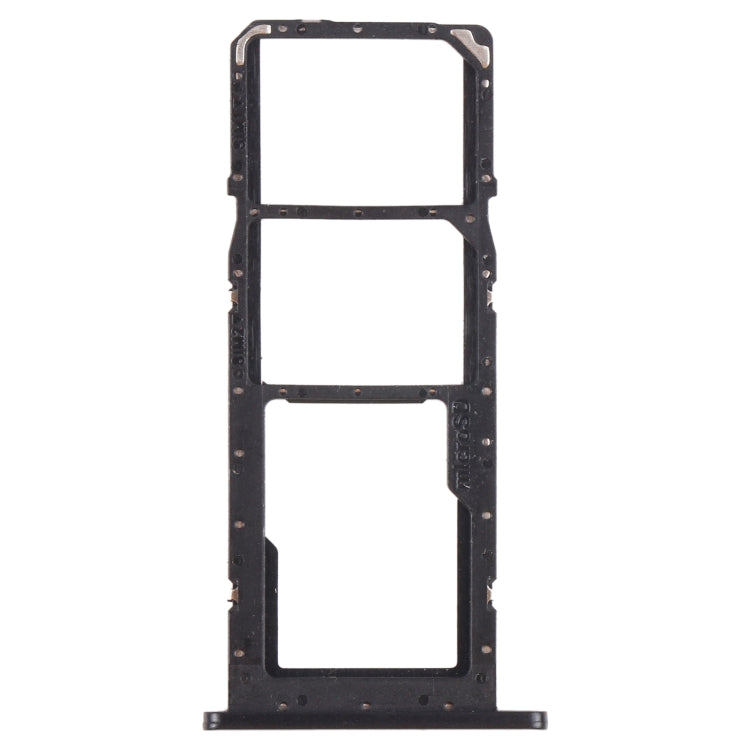 For Samsung Galaxy A02s SM-A025 SIM Card Tray + SIM Card Tray + Micro SD Card Tray (Black) - free shipping - PMc TechLife - Order now!
