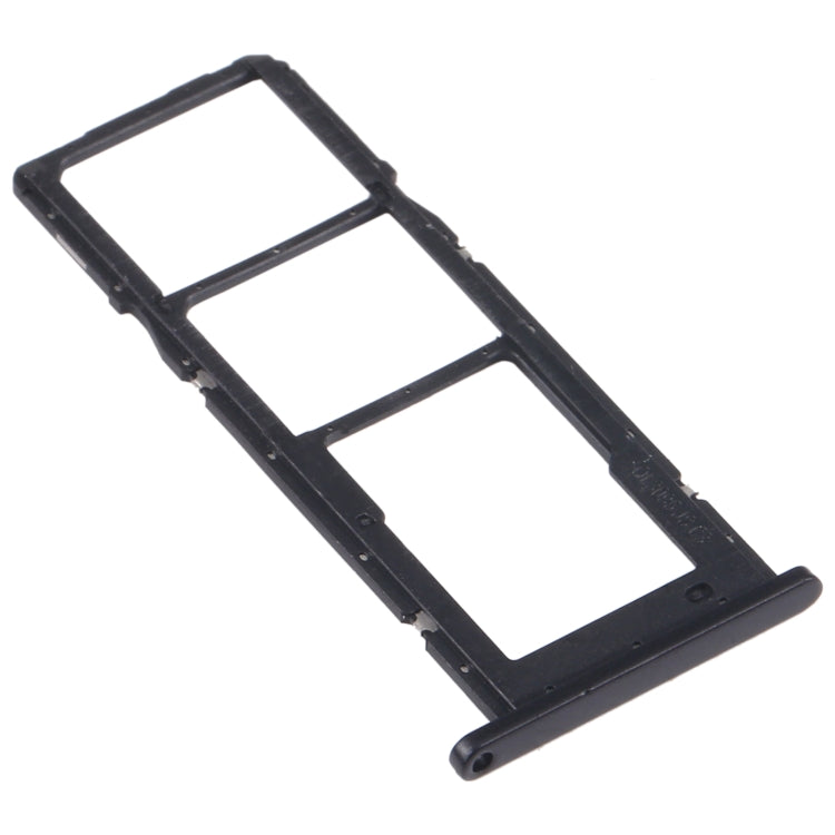 For Samsung Galaxy A02s SM-A025 SIM Card Tray + SIM Card Tray + Micro SD Card Tray (Black) - free shipping - PMc TechLife - Order now!