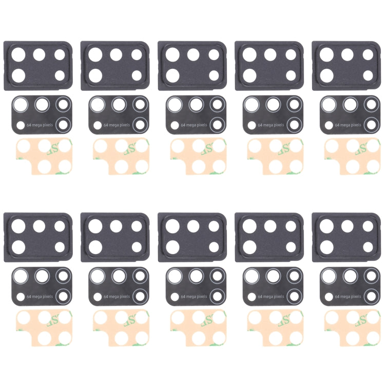 For Samsung Galaxy M31 / Galaxy M31 Prime SM-M315 10pcs Camera Lens Cover (Black) - free shipping - PMc TechLife - Order now!