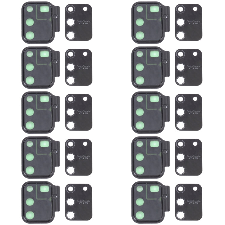 For Samsung Galaxy S10 Lite SM-G770 10pcs Camera Lens Cover (Black) - free shipping - PMc TechLife - Order now!