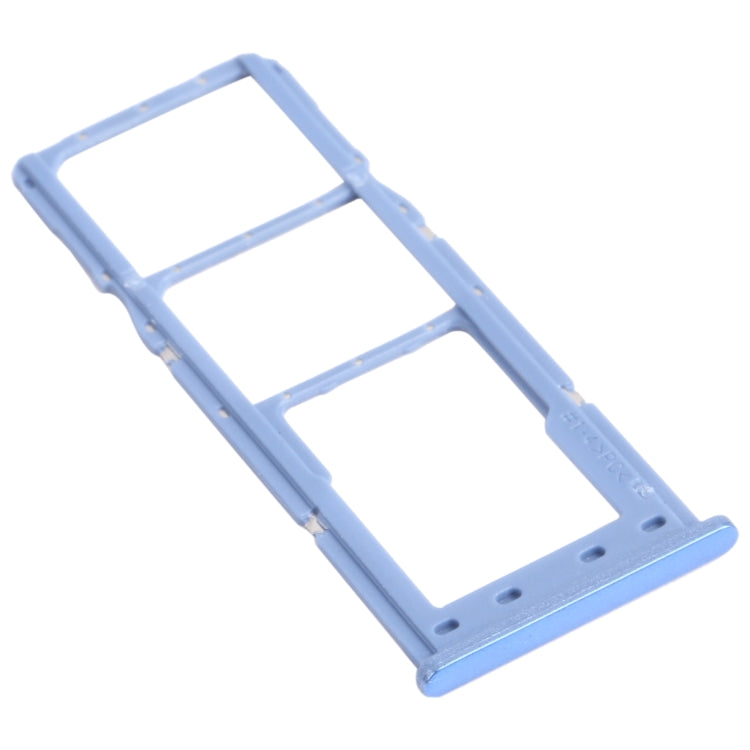 For Samsung Galaxy M12 SM-M127 SIM Card Tray + SIM Card Tray + Micro SD Card Tray (Blue) - free shipping - PMc TechLife - Order now!
