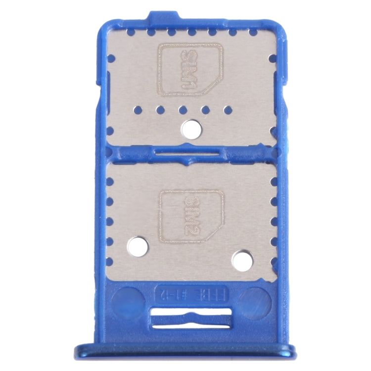 For Samsung Galaxy M31s SM-M317 SIM Card Tray + SIM Card Tray + Micro SD Card Tray (Blue) - free shipping - PMc TechLife - Order now!