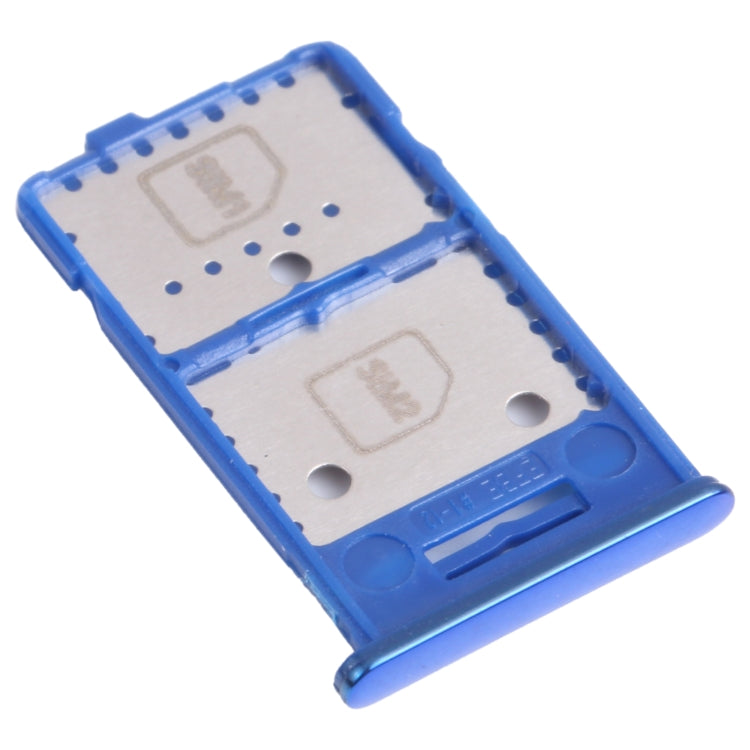 For Samsung Galaxy M31s SM-M317 SIM Card Tray + SIM Card Tray + Micro SD Card Tray (Blue) - free shipping - PMc TechLife - Order now!