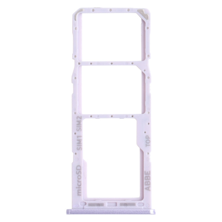 For Samsung Galaxy A22 SM-A225 SIM Card Tray + SIM Card Tray + Micro SD Card Tray (Purple) - free shipping - PMc TechLife - Order now!