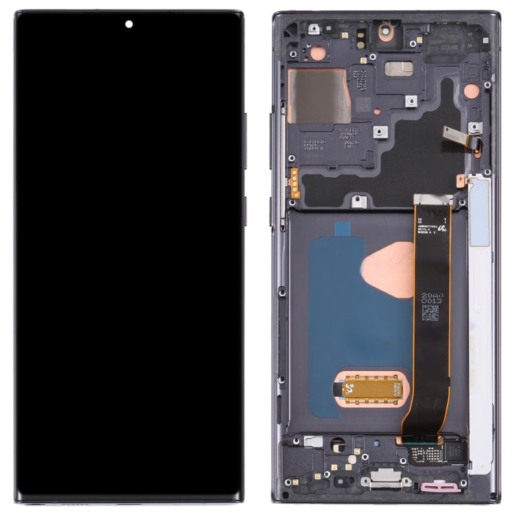 Original Super AMOLED LCD Screen for Samsung Galaxy Note20 Ultra SM-N986(5G Version) Digitizer Full Assembly With Frame (Black) - free shipping - PMC TechLife - Order now!