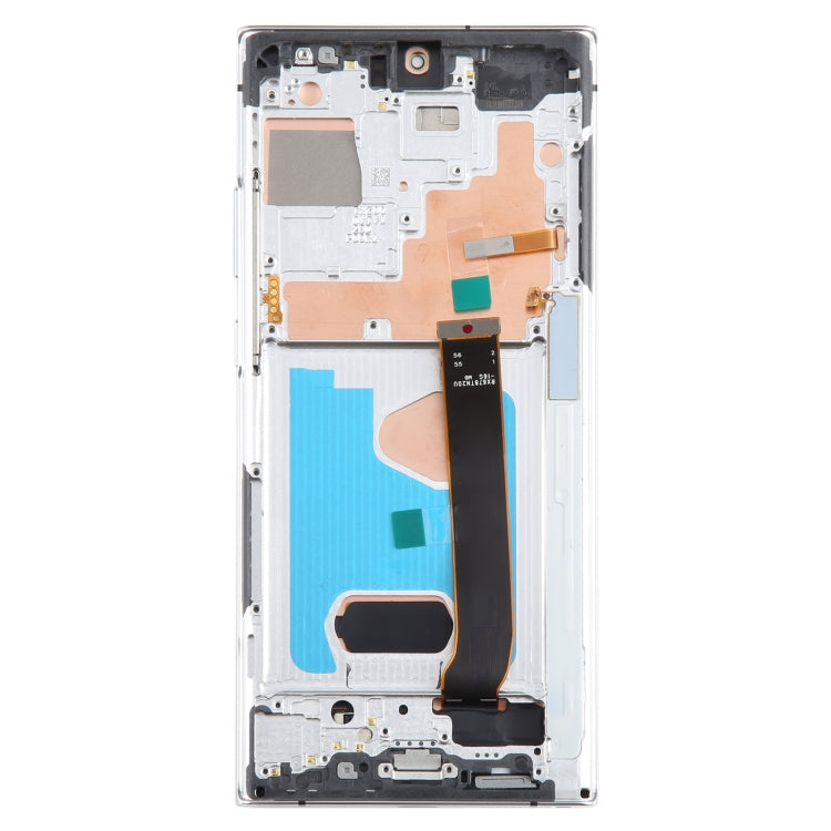 For Samsung Galaxy Note20 Ultra 4G Original Super AMOLED LCD Screen Digitizer Full Assembly With Frame (Silver) - free shipping - PMC TechLife - Order now!