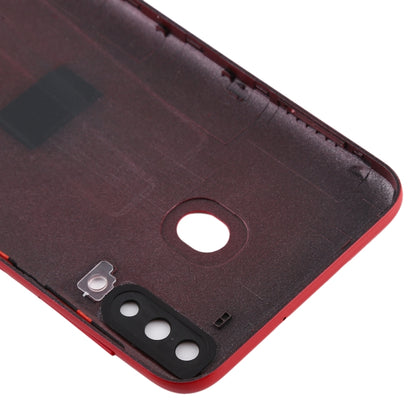 For Galaxy M30 SM-M305F/DS, SM-M305FN/DS, SM-M305G/DS Battery Back Cover (Red) - Back Cover by PMC Jewellery | Online Shopping South Africa | PMC Jewellery | Buy Now Pay Later Mobicred