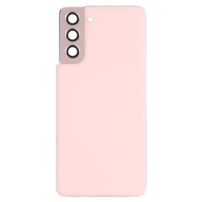 For Samsung Galaxy S21 5G Battery Back Cover with Camera Lens Cover (Pink) - Back Cover by PMC Jewellery | Online Shopping South Africa | PMC Jewellery | Buy Now Pay Later Mobicred