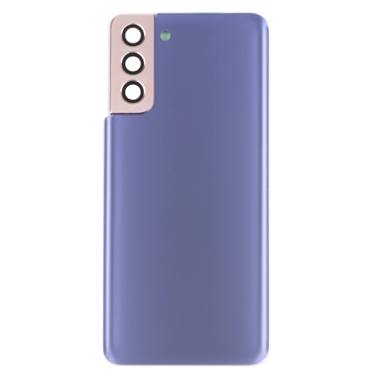 For Samsung Galaxy S21+ 5G Battery Back Cover with Camera Lens Cover (Purple) - free shipping - PMc TechLife - Order now!