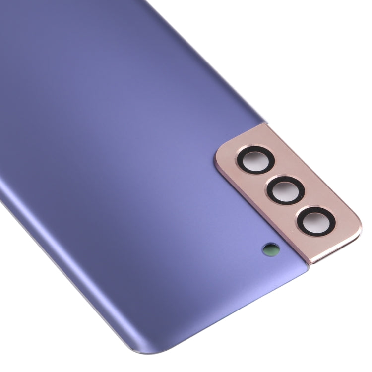 For Samsung Galaxy S21+ 5G Battery Back Cover with Camera Lens Cover (Purple) - free shipping - PMc TechLife - Order now!