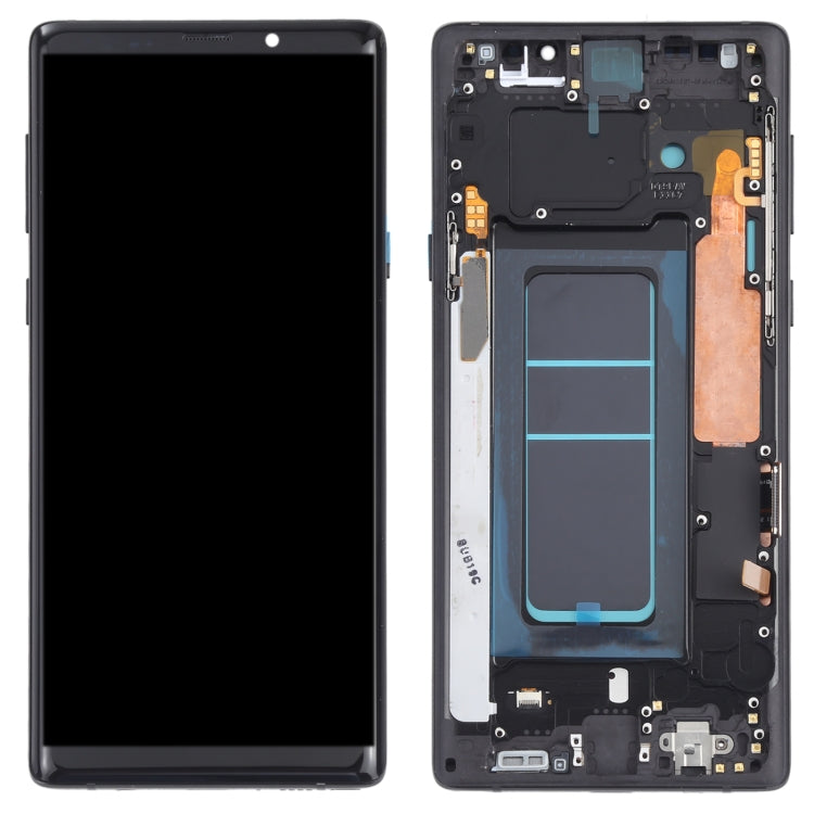 OLED LCD Screen for Samsung Galaxy Note9 SM-N960 Digitizer Full Assembly with Frame (Black) - free shipping - PMc TechLife - Order now!