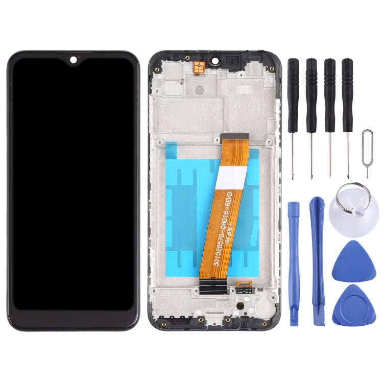 OEM LCD Screen for Samsung Galaxy M01 Digitizer Full Assembly with Frame (US) - free shipping - PMc TechLife - Order now!